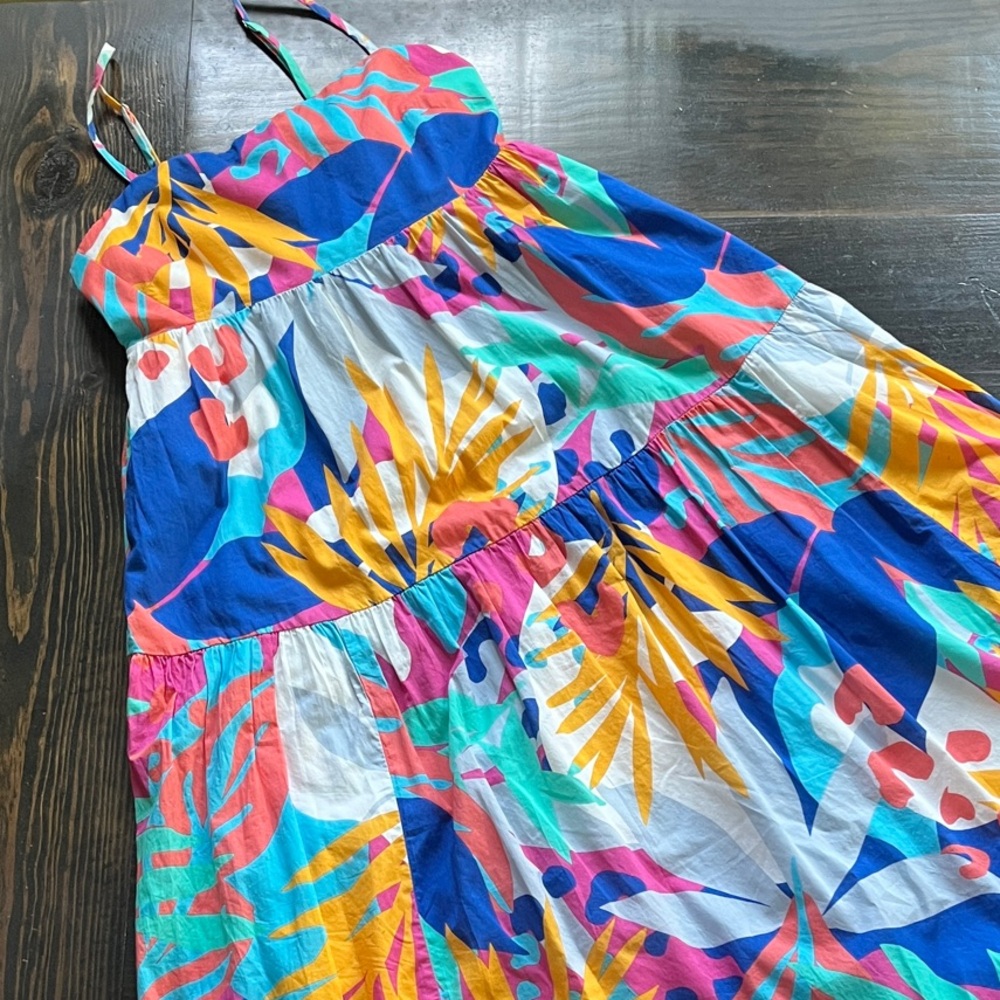 J. Crew Vibrant Multicolor Women’s Dress
